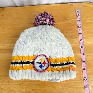 New Era 2014 Pittsburgh Steelers Women's Crucial Catch Cable Knit Hat